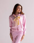 Jaqueta Moletom Aerolook Laces Rowa - Rosa