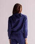 Jaqueta Moletom Aerolook Laces Rowa - Azul Marinho