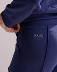 Calça Moletom Aerolook Laces Rowa - Azul Marinho