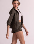 Short High Rowa - Verde Militar