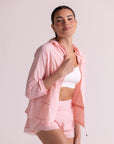 Jaqueta High II Rowa - Rosa