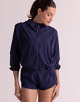 Short High Rowa - Azul Marinho