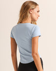 Camiseta Ice - Azul Bebê