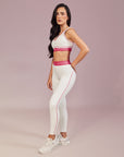 Legging Memel Rowa My Melody - Branco e Rosa
