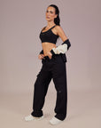 Calça Sport Rowa Hello Kitty - Preto
