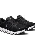 On Running Cloud 6 Masculino Black | White ON RUNNING