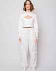 Calça de moletom Dengo - Off White