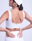 Shorts Biker Básico EMANA® - Branco