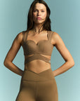 Top Assimétrico Moon - Nude