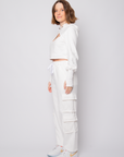 Calça de moletom Dengo - Off White