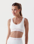 Top Memel - Branco e Rosa