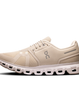On Running Cloud 6 Feminino Pearl | White