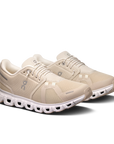 On Running Cloud 6 Feminino Pearl | White