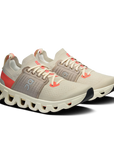 On Running Cloudswift 4 Feminino Cream | Salmon ON RUNNING