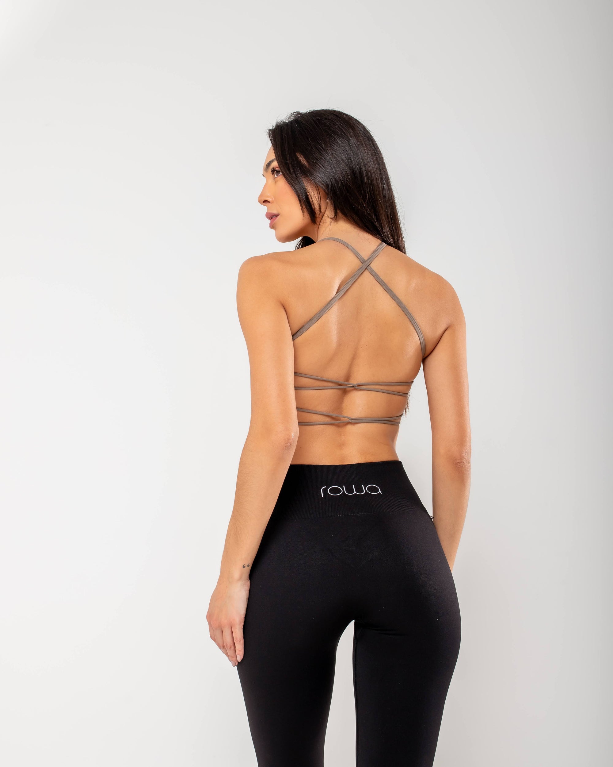 Ingrid Thin Strap Top - Grey