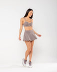 Short Saia Maira - Marrom