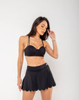 Maíra Asymmetrical Top - Black