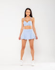 Short Saia Maira - Azul Pastel