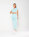 Cropped Lu com abertura nas costas - Verde Esmeralda