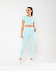 Cropped Lu com abertura nas costas - Verde Esmeralda