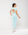 Cropped Lu com abertura nas costas - Verde Esmeralda