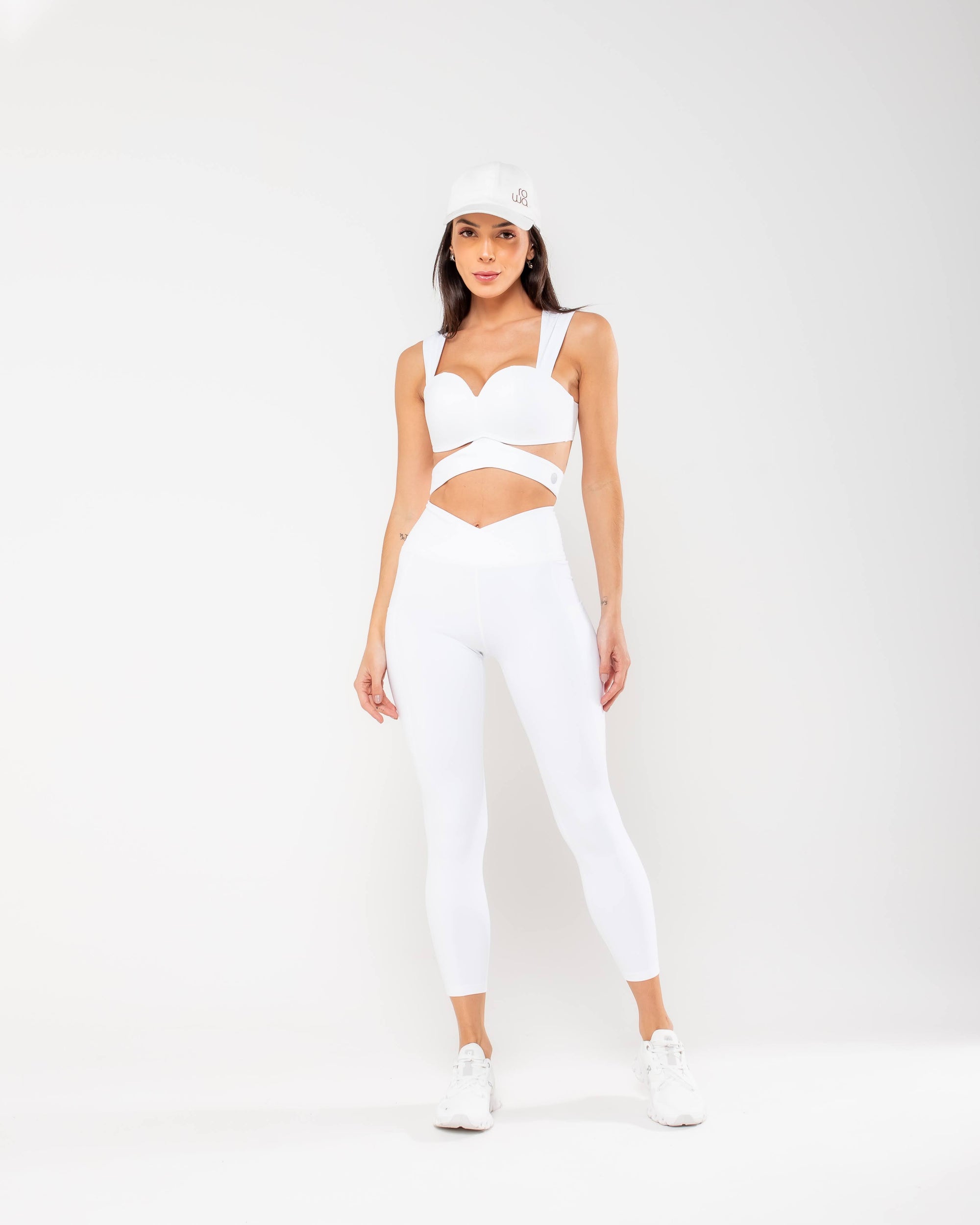 Top Assimétrico Moon - Branco