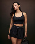 Short Runner Agilitá x Rowa - Preto