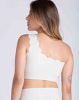 Top Assimétrico Heart - Off-white