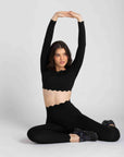 Top Heart Ombro a Ombro - Preto