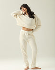 Conjunto Moletom Rowa Lounge Flow - Off-White ROWA STORE DI6