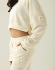Conjunto Moletom Rowa Lounge Flow - Off-White ROWA STORE DI6