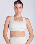 Top Heart Alças - Off-White