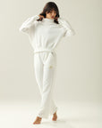 Conjunto de Moletom Rowa Lounge Daily - Branco ROWA STORE DI6