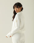 Conjunto de Moletom Rowa Lounge Daily - Branco ROWA STORE DI6