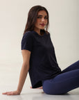 Camiseta Iara - Azul Marinho ROWA STORE DI9
