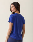 Camiseta Iara - Azul Marinho ROWA STORE DI9