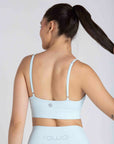 Val Thin Strap Top - Baby Blue