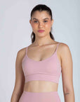 Val Thin Strap Top - Rose