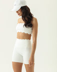 Top Heart Strapless - Branco