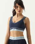 Top Memel - Azul Marinho
