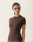 Camiseta Feminina - Marrom ROWA STORE DI9
