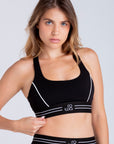 Top Reverse com elástico de sustentação - Preto