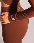 Legging Focus - Marrom ROWA STORE DI6