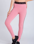 Legging Reverse com elástico na cintura - Rosa