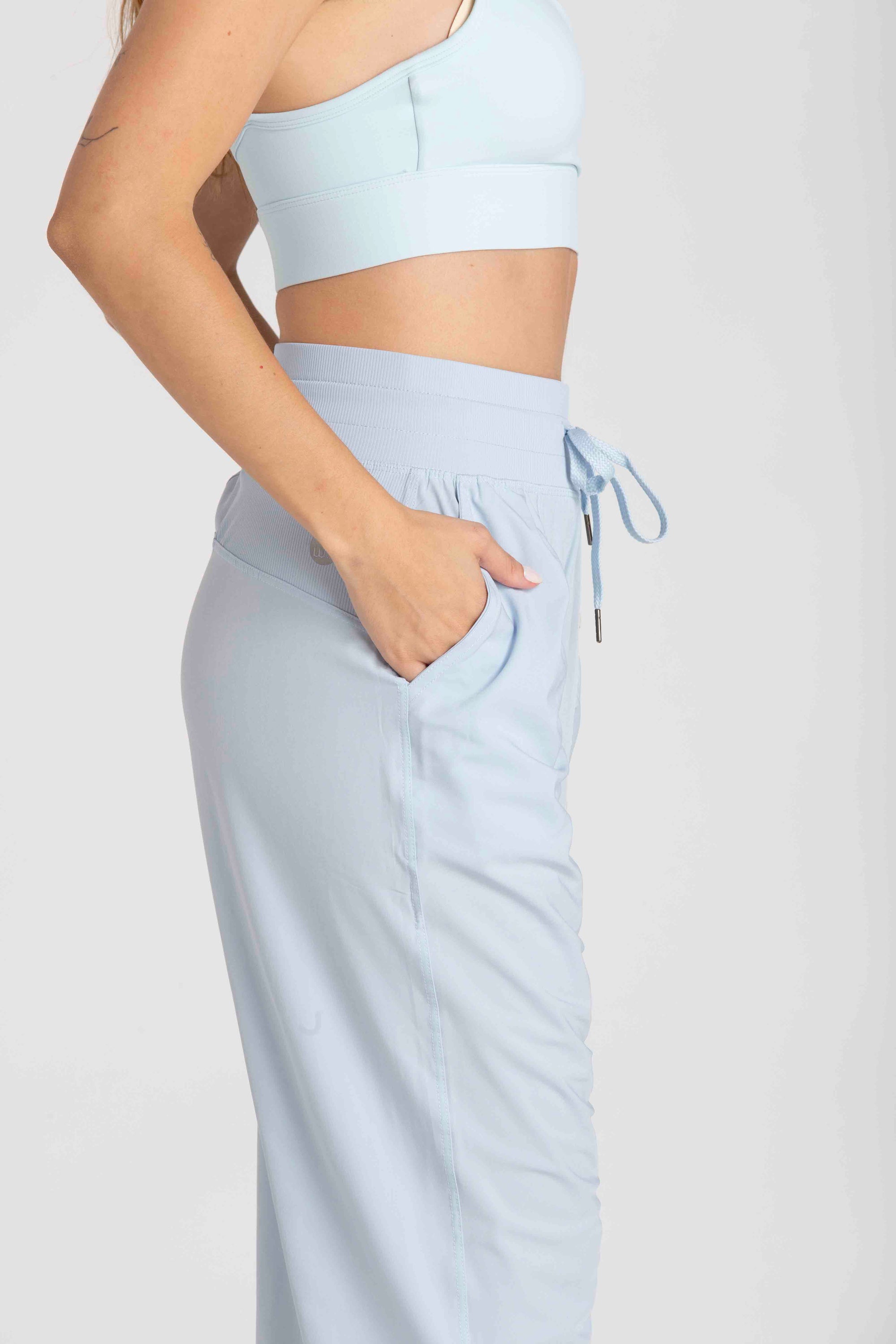 健行褲 - 淡藍色