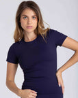 Carol T-Shirt - Navy Blue