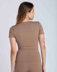 Camiseta Carol - Bege
