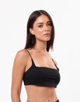 Top Vania Alça Fina - Preto