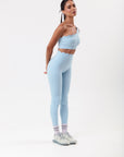 Legging Heart - Azul Bebe