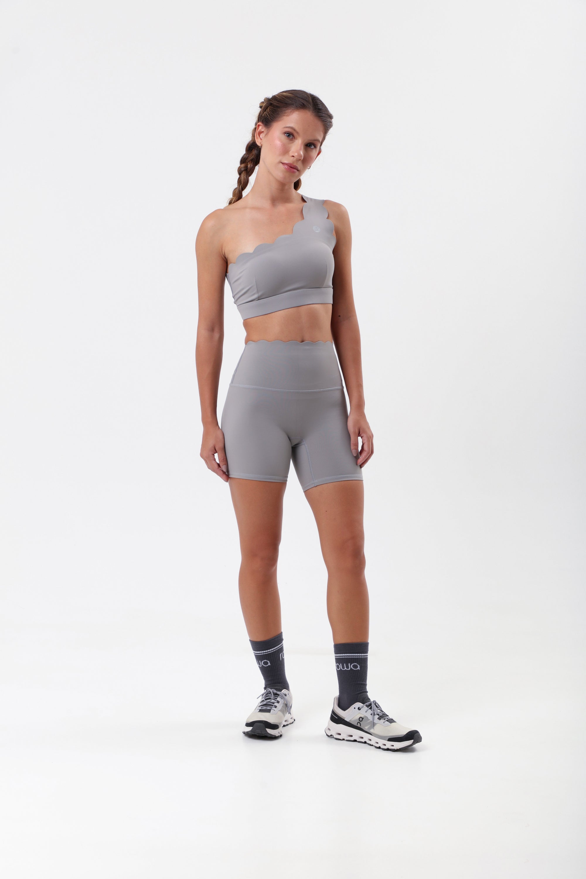 Shorts Heart II - Cinza